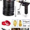 15 Metre Kompresör Spiral Hava Hortumu 8 Mm Hava Tabancası Recor Set Jak Takım