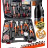 Premium Akülü Vidalama Matkap Özel Alışım 129 Parça Kalite Çelik Profesyonel Alet Takım Full Set