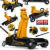 Ultra Series Profesyonel Metal Tekerlekli 2Ton/ 2000 KG Arabalı Hidrolik Kriko Araç Oto Kriko