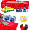 Profesyonel Prox Boru Kaynak Mini Makina Seti Plastik Boru Kaynak Makinesi Paket Set