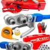 Premium Full Takım Kalite PPRC Metal Çanta Plastik Boru Kaynak PRC Mini Makina Seti - Görsel 4