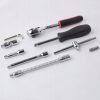 Premium 58 Parça 46Mini Lokma Takımı Otomatik Cırcırlı 1/4" 12 Parça Kombine Açık Ağız-yıldız Takım - Görsel 2