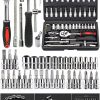 46 Parça Mini Lokma Takımı Otomatik Cırcırlı 1/4" Wrench Set Yüksek Kalite Kombinasyon Alet Seti