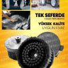 Yüksek Kalite Su Sıçratmayan Yumuşak Koltuk Halı  Oto Kuaför Yıkama Polisaj Fırçası - Görsel 2