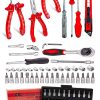 53 Parça Mini Lokma Takımı Otomatik Cırcırlı 1/4" Wrench Set Yüksek Kalite PENSE TAKIM Full Set