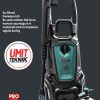 Profesyonel Kovadan Çeker Zemin,Cam,Halıi,koltuk Yıkama 2200W 160 Bar Basınçlı Yıkama Makinesi - Görsel 2