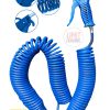 15 Metre Hava Tabancası Yeni Nesil  Spiral Hava Hortumu Kompresör Hava Tabancası Set-15 METRE - Görsel 4