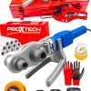 Full Takım Premium Kalite PPRC Metal Çanta Plastik Boru Kaynak PRC Mini Makina Seti - Görsel 3