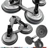 Premium Yüksek Kalite Cam Fayans Kaldırma Metal Alüminyum 3lü Cam Fayans Taşıma Vantuz