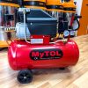 En Çok Tercih Edilen 2HP 50 Litre 8Bar Hava Kompresörü 15Mt Spiral Hortum Takım Hediye Set - Görsel 3