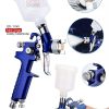 Profesyonel Hassas Detay Gölge Tabancası 150 Cc / 0,8 Mm Üstten Depolu Metal Tabancalı " 0,8 Mm