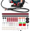 Turbo Motorlu Premium Devirli Çark Motoru Dramel Zımpara Bileme Gravür 115PCS Oyma Taşlama Kiti