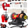 150PCS Metal Turbo Motorlu Çark Motoru Devirli Dramel Zımpara Bileme MENGENELİ Oyma Taşlama Takım - Görsel 3