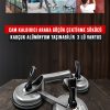 Premium Yüksek Kalite Cam Fayans Kaldırma Metal Alüminyum 3lü Cam Fayans Taşıma Vantuz - Görsel 2