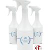 Premium Profesyonel Kimyasala Dayanıklı Taşınabilir Boş 1 Litre Boş Fısfıs Sprey Şişesi (5 Adet) - Görsel 2