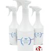 Profesyonel Kimyasala Dayanıklı Taşınabilir Boş 1 Litre Boş Fısfıs Sprey Şişesi (3 Adet) - Görsel 2