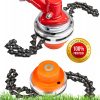 Pro Zincirli Tırpan Canavar Başlık Benzinli Tırpan 40diş 255x25,4x40t Elmas Testere 2li Set - Görsel 3