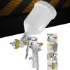 24 Litre Çift Hava Çıkışlı 2 Hp 8 Bar 116 Psi Klk25 Hava Kompresörü+ 15mt Horum + Boya Tabancası Set - Görsel 3