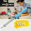 Full Takım 60w Lehim Makinesi - Kalem Havya -leyim Tel -pasta Stand -silikon Tabancası,lehim Pompası - Görsel 4