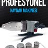Profesyonel Çift Residanslı Isı Ayarlı Pprc Plastik Boru Kaynak Makinesi Çantalı Teflon Makaslı Set - Görsel 4