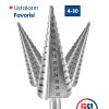 Paslanmaz Kademeli Matkap Ucu Sac Delme 4-30 Mm Sarı Titanyum Kozalak Panç - Görsel 4