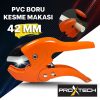 Profesyonel Keskin Pvc-ppr Plastik Boru Kesme Makası 42mm Strong - Görsel 4