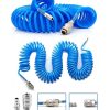 15 Metre Kompresör Spiral Hava Hortumu 8 Mm 15 Mt Hava Jakı Hava Tabancası Recor Paket - Görsel 4