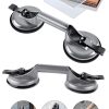 Premium Yüksek Kalite Cam Fayans Kaldırma Metal Alüminyum Ikili Cam Fayans Taşıma Vantuz - Görsel 5