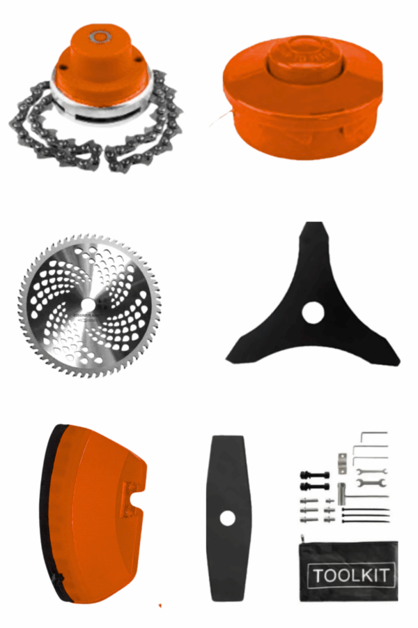 Swazer Benzinli Tekerlekli Çapa ve Biçme Makinesi Tam Set - Görsel 3