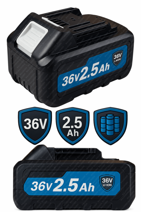 Bulldozer 36v Büyük Boy Profesyonel Yedek Batarya