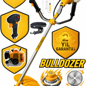 BULLDOZER Benzinli Motorlu Tırpan Çim Biçme Makinesi Pro5200