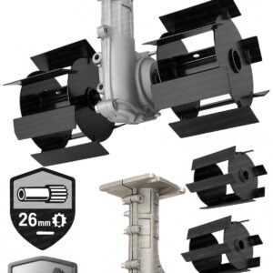 SWAZER Palet Tip Çapa Aparatı – 26 mm Şaft / 9 Diş Mil Uyumlu
