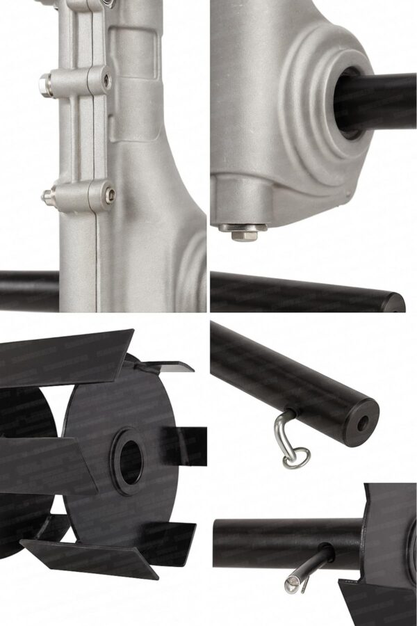 SWAZER Palet Tip Çapa Aparatı – 26 mm Şaft / 9 Diş Mil Uyumlu