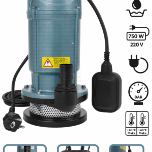Dayuan 750w 1Hp Kendinden Flatörlü Drenaj Pompası  1 Parmak CE Sertifikalı