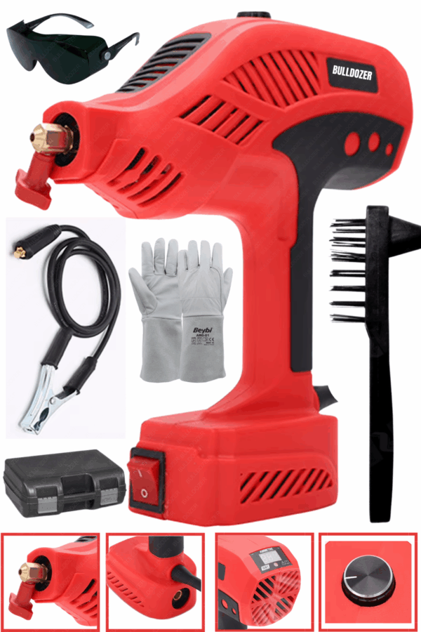 Bulldozer El Tipi Portatif İnvertör Kaynak Makinesi PRO300 - Görsel 3