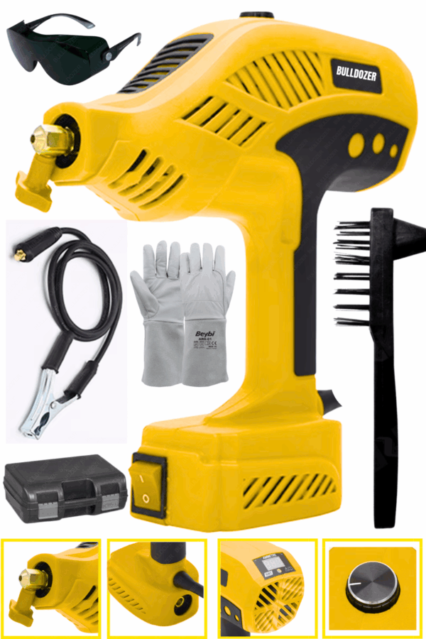 Bulldozer El Tipi Portatif İnvertör Kaynak Makinesi PRO300 - Görsel 4