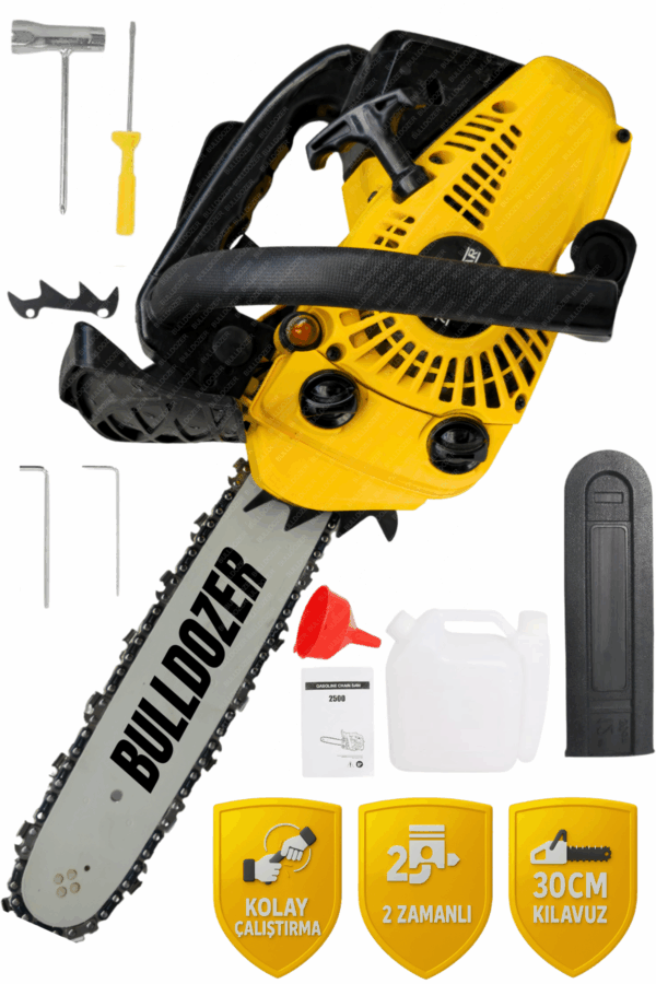 Bulldozer GS250S Benzinli Motorlu Zincirli Dal Budama Testeresi Kopya Kopya Kopya