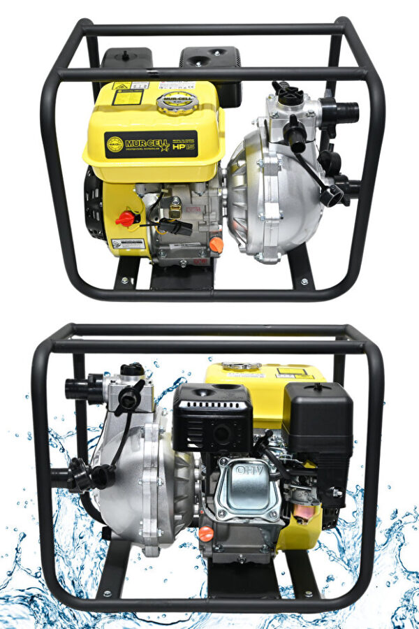 Mur-Cell 7 Hp Benzinli Su Pompası Hp 15 - Görsel 3