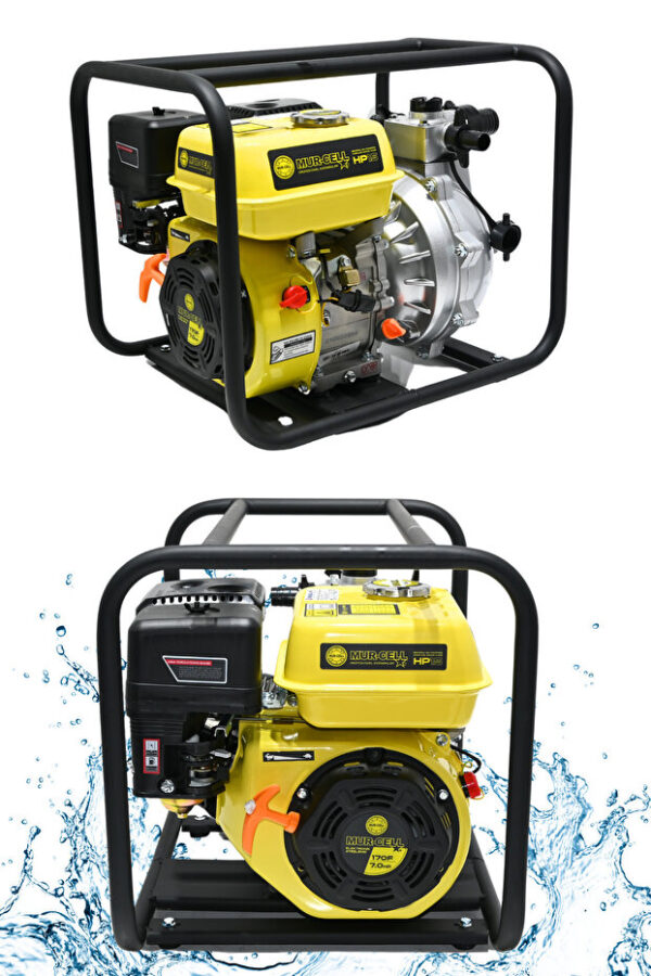 Mur-Cell 7 Hp Benzinli Su Pompası Hp 15 - Görsel 4