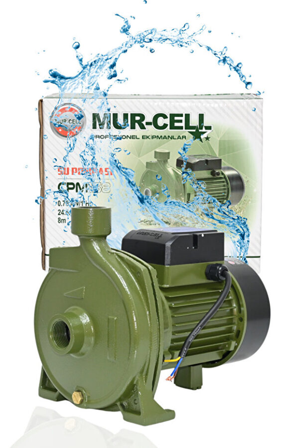 Mur-Cell Cpm-158 Su Pompası 0.75kw 1hp Santifürüj Pompa