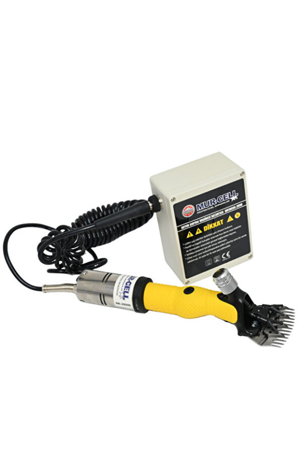 Mur-Cell Sxl 2020d 450watt Şarjlı Koyun Kırpma Makinesi Yedek Bıçaklı - Görsel 4