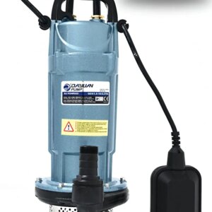 Mur-Cell Dayuan Qdx1,5-33-1,5 Fb Su Pompası Dalgıç Pompa 2 Hp 36 Metre Yukarı Basma