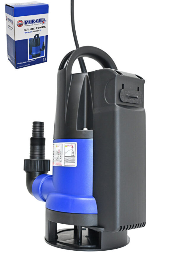 Mur-Cell Qsbjh-550b11-f Dalgıç Pompa Gizli Şamandıralı Kirli Su Pompası 550 Watt
