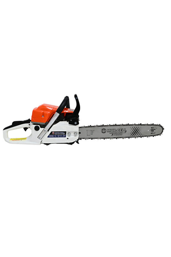 Mur-Cell Mur-5201 Benzinli Testere Hızar Motoru Ağaç Odun Kesme Testeresi 52cc - Görsel 3