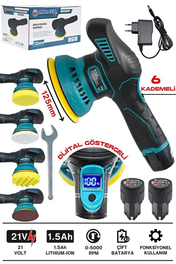 Genel Markalar BX3601 Şarjlı Polisaj Makinesi