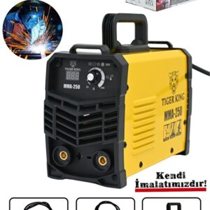 Mur-Cell Tiger King 250 Amper Dijital Göstergeli İnvertör Kaynak Makinesi Sarı