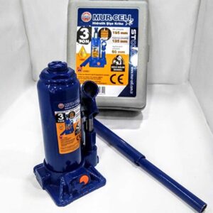 Mur-Cell 3 Kg Kş03 Şişe Kriko 3 Ton Makine Krikosu 2 Yıl