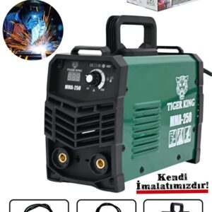 Mur-Cell Tiger King 250 Amper Dijital Göstergeli İnvertör Kaynak Makinesi Yeşil