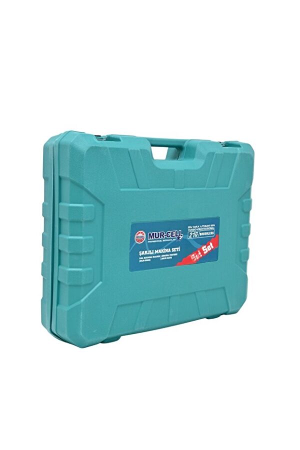 Mur-Cell Dijital Göstergeli 2Li Set A PLUS 21v 3Ah 50mm Budama Makası Kömürsüz Budama Testeresi - Görsel 2