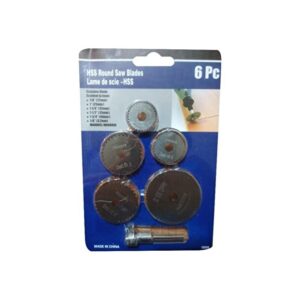 BANCO BN-5 BN5 6 Parça Dremel Gravür Uç Takım Daire Testere Hss Kesici Disk